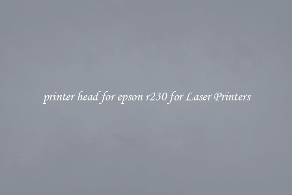 printer head for epson r230 for Laser Printers
