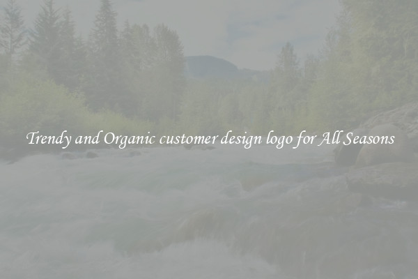 Trendy and Organic customer design logo for All Seasons